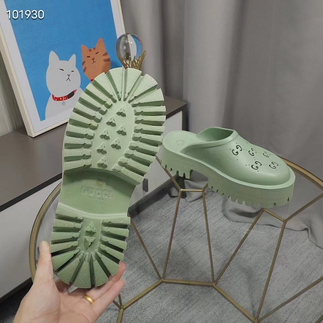 Gucci GG Slip-On Sandal - FashionPlug