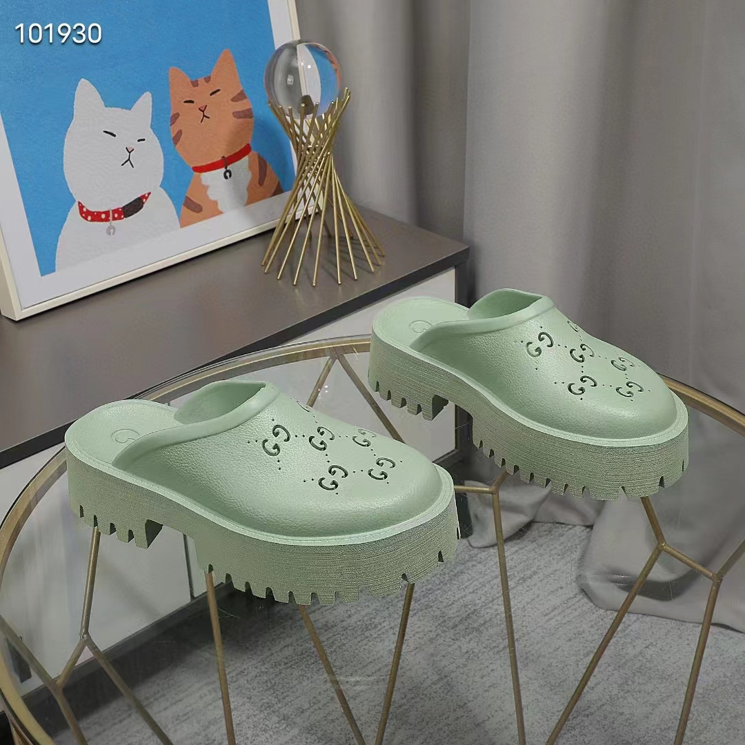 Gucci GG Slip-On Sandal - FashionPlug