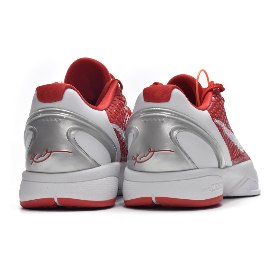 Nike Zoom Kobe VI TB Red Sneaker    454142-600 - FashionPlug