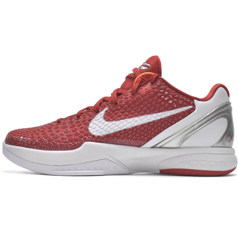 Nike Zoom Kobe VI TB Red Sneaker    454142-600 - FashionPlug