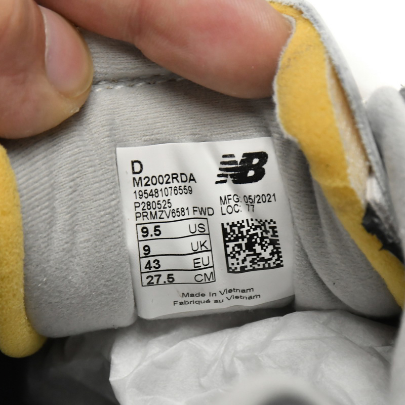 New Balance 2002R Cloud Ash Sneakers   M2002RDA  - FashionPlug