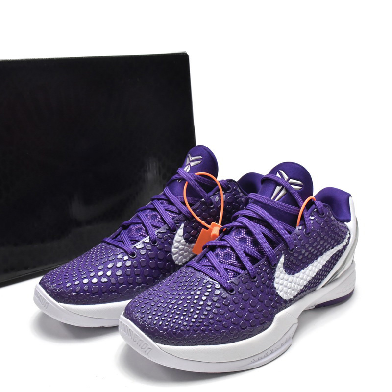 Nike Zoom Kobe VI TB Purple Sneaker   454142-500 - FashionPlug