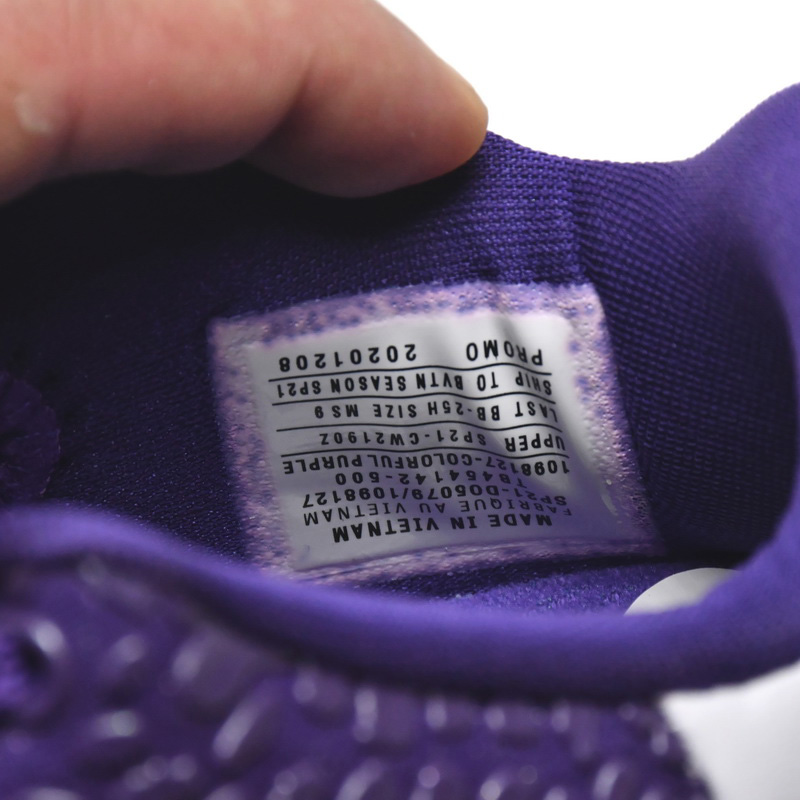 Nike Zoom Kobe VI TB Purple Sneaker   454142-500 - FashionPlug