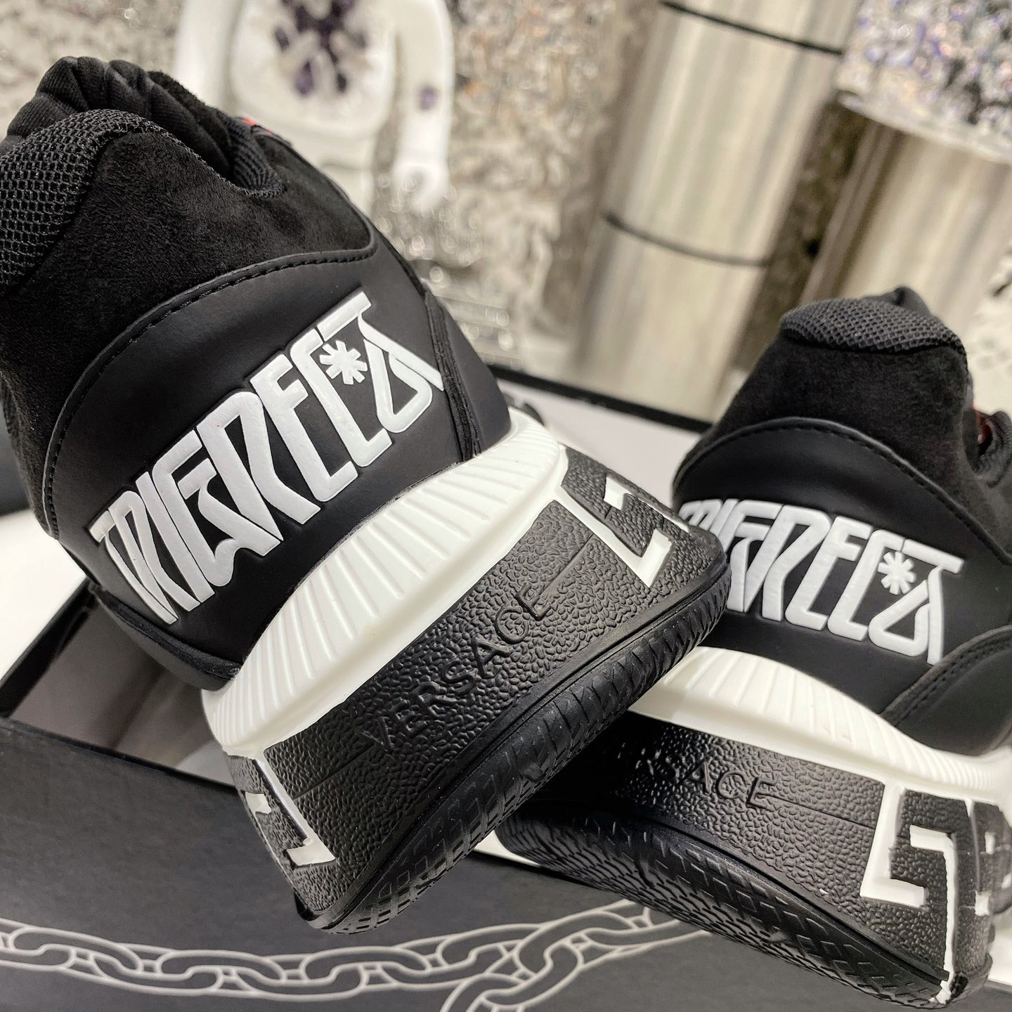 Versace Trigreca Sneakers  - FashionPlug