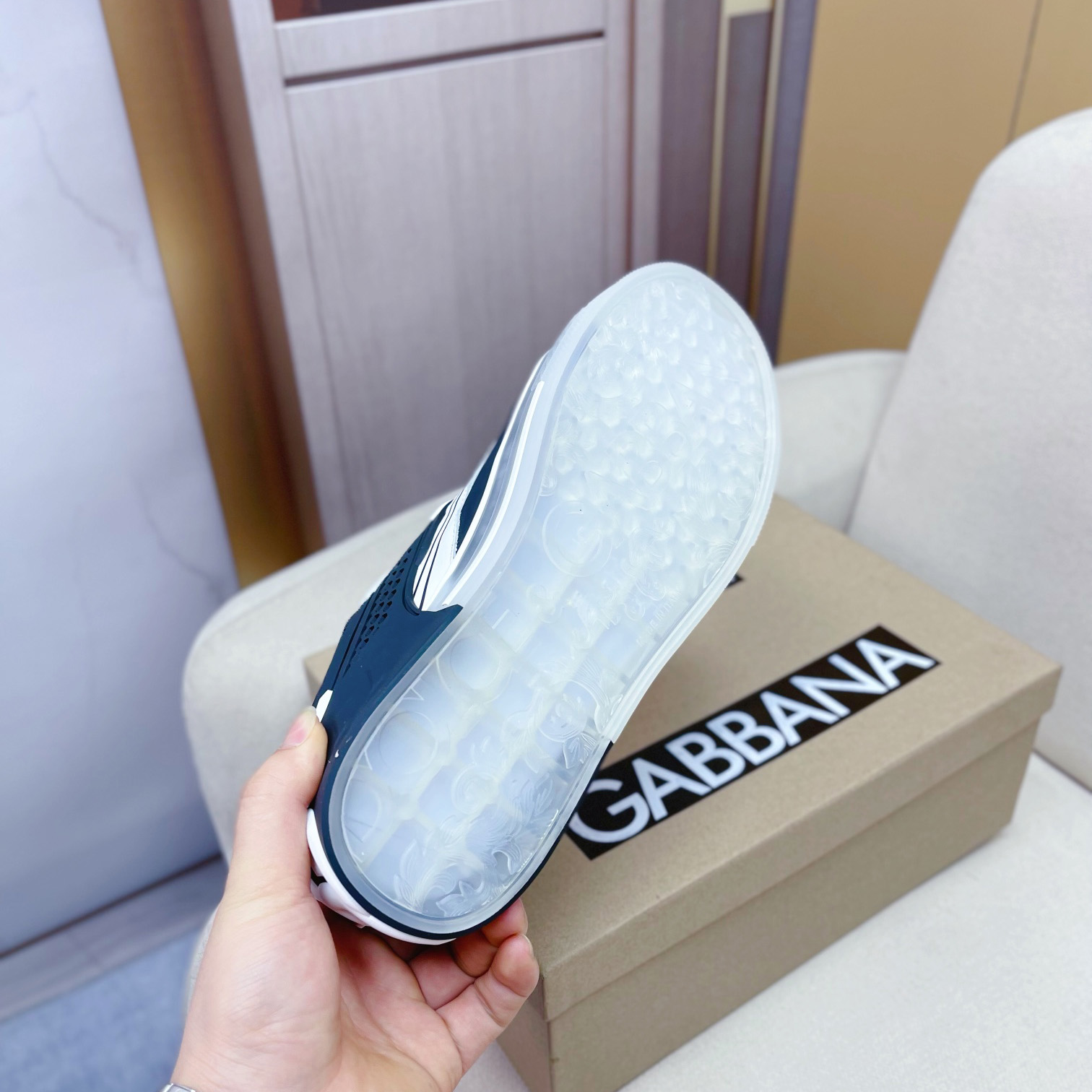 Dolce & Gabbana Calfskin Custom 2.Zero Sneakers - FashionPlug