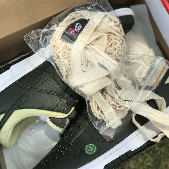 Nike Dunk Low “Avocado” Sneaker   DM7606-300 - FashionPlug