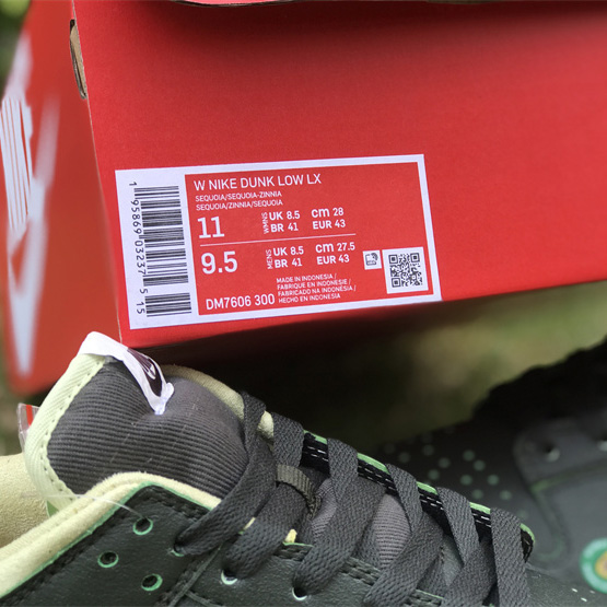 Nike Dunk Low “Avocado” Sneaker   DM7606-300 - FashionPlug