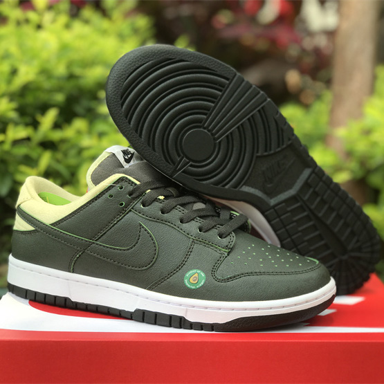 Nike Dunk Low “Avocado” Sneaker   DM7606-300 - FashionPlug