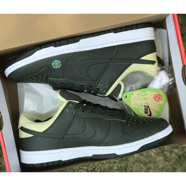 Nike Dunk Low “Avocado” Sneaker   DM7606-300 - FashionPlug