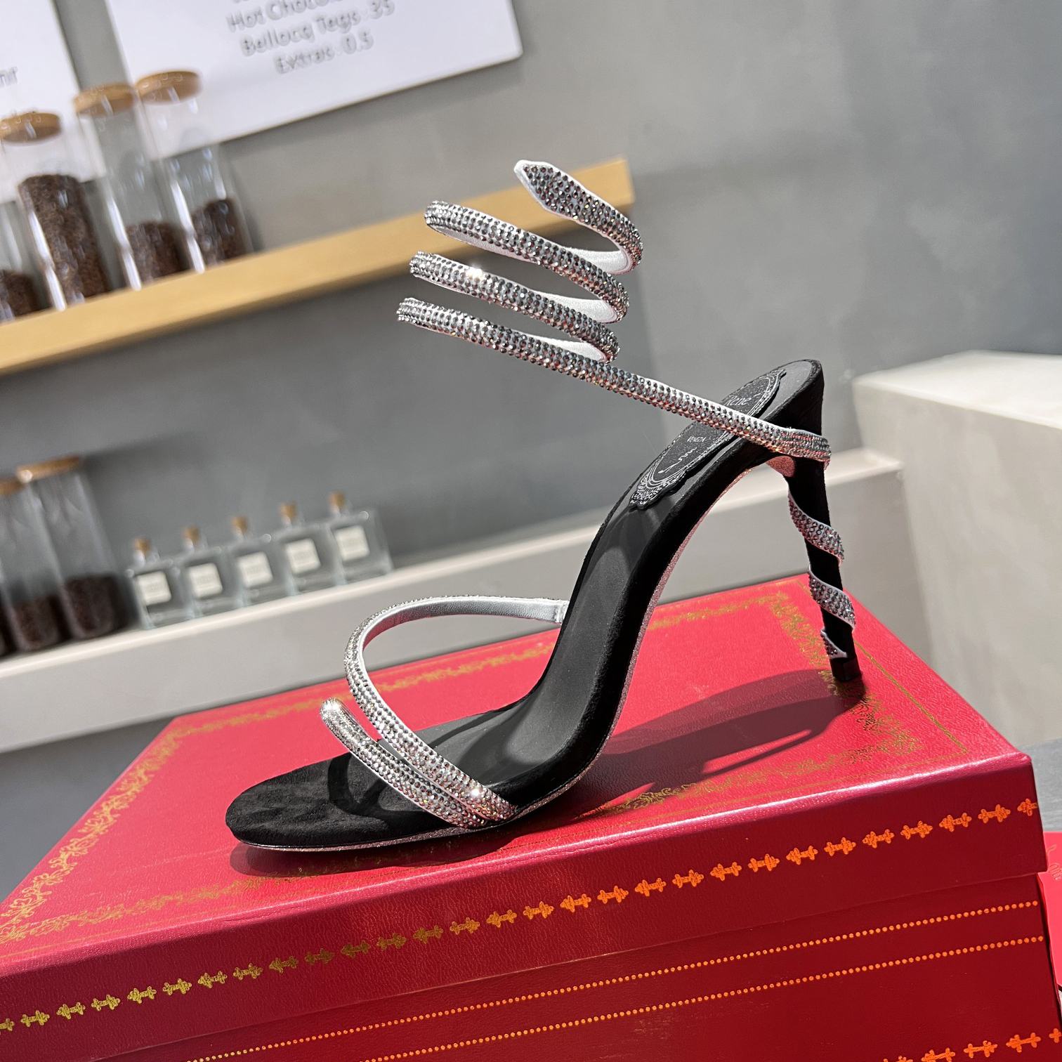 Rene Caovilla Cleo Rene Caovilla Sandal - FashionPlug