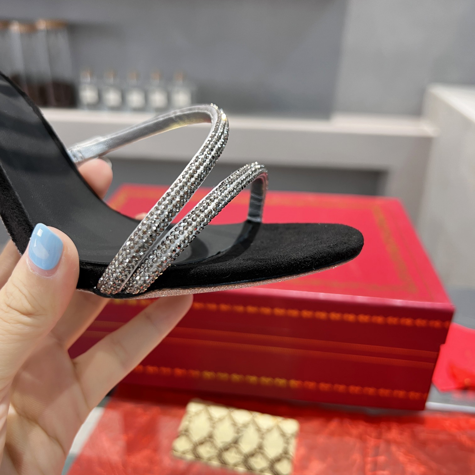 Rene Caovilla Cleo Rene Caovilla Sandal - FashionPlug