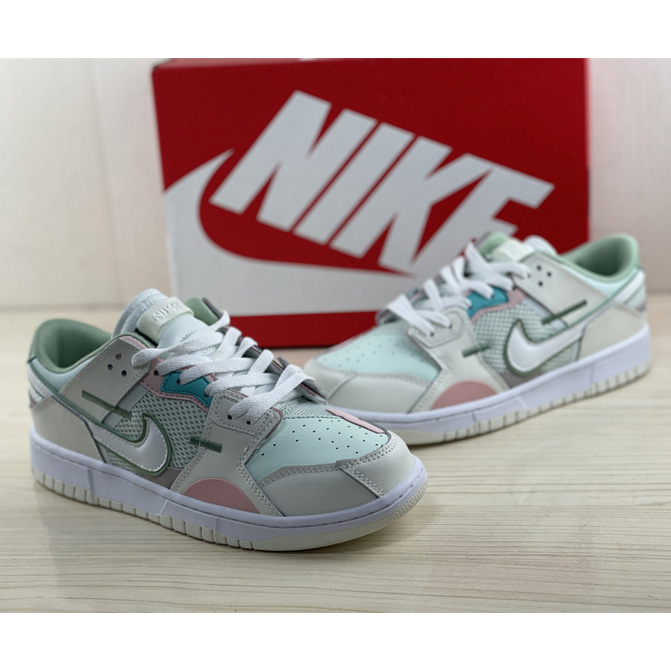 Nike Dunk Low Scrap “Phantom” Sneaker   DM0802-001  - FashionPlug