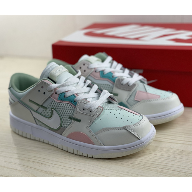 Nike Dunk Low Scrap “Phantom” Sneaker   DM0802-001  - FashionPlug