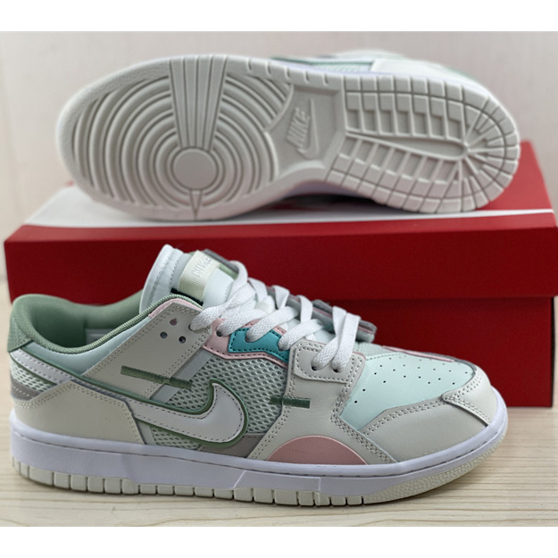 Nike Dunk Low Scrap “Phantom” Sneaker   DM0802-001  - FashionPlug