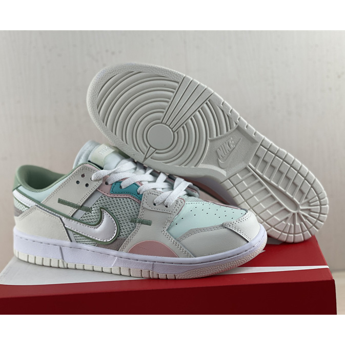 Nike Dunk Low Scrap “Phantom” Sneaker   DM0802-001  - FashionPlug