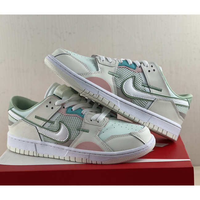 Nike Dunk Low Scrap “Phantom” Sneaker   DM0802-001  - FashionPlug