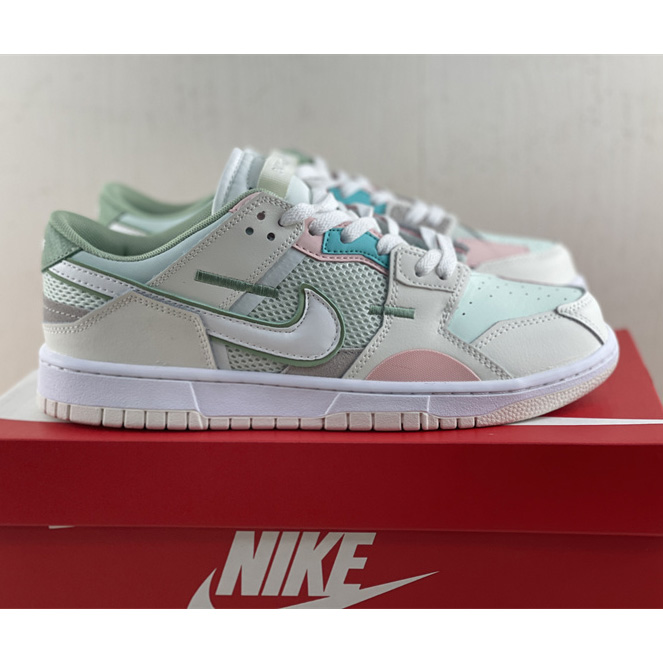 Nike Dunk Low Scrap “Phantom” Sneaker   DM0802-001  - FashionPlug