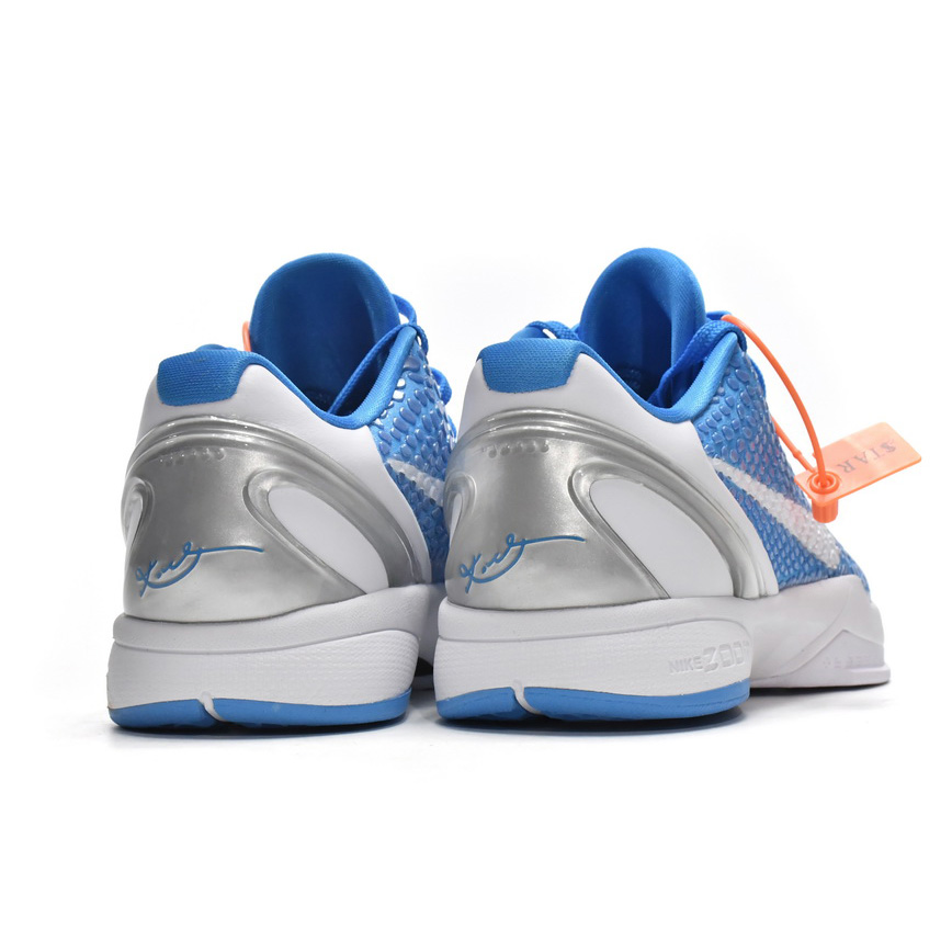 Nike Zoom Kobe VI TB North Carolina Blue Sneaker    454142-004 - FashionPlug