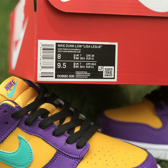 Nike Dunk Low “Lisa Leslie” Sneaker     DO9581-500 - FashionPlug