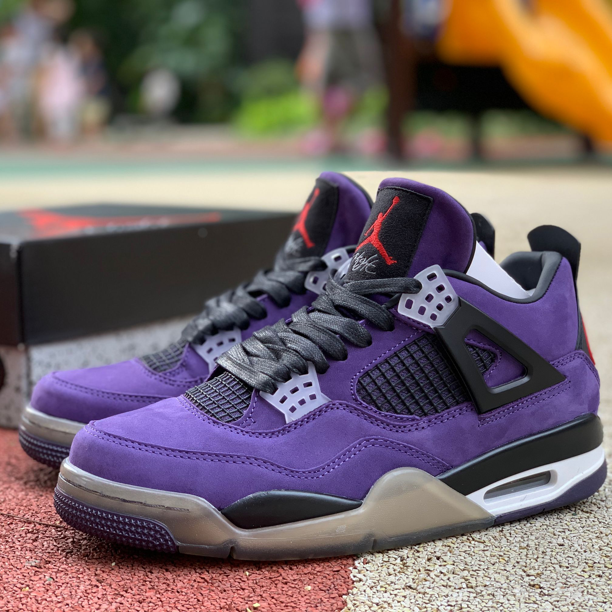 Air Jordan 4 x Travis Scott Cactus Jack  Sneakers      - FashionPlug