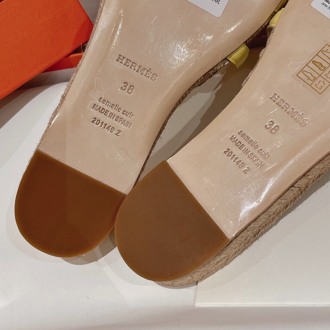 Hermes Famosa Espadrille  - FashionPlug