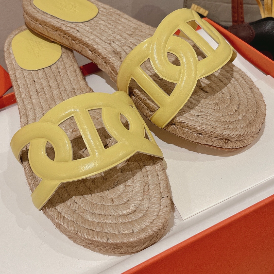 Hermes Famosa Espadrille  - FashionPlug