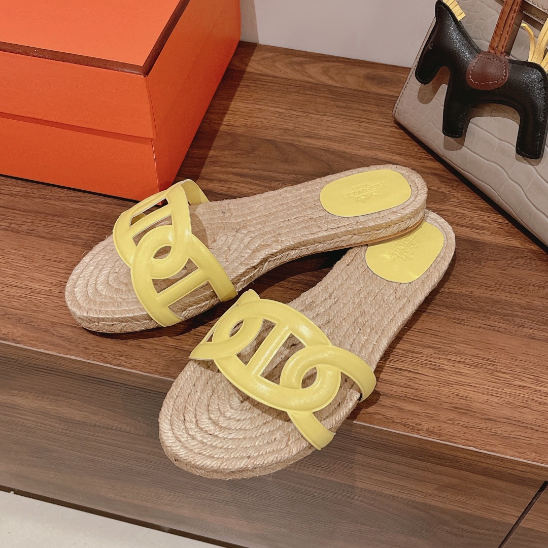 Hermes Famosa Espadrille  - FashionPlug
