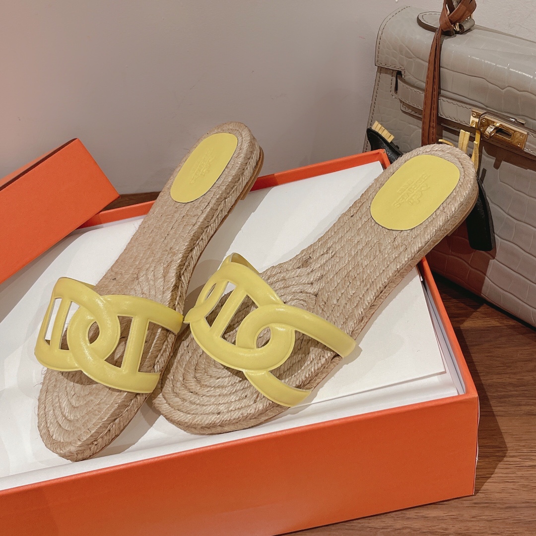Hermes Famosa Espadrille  - FashionPlug