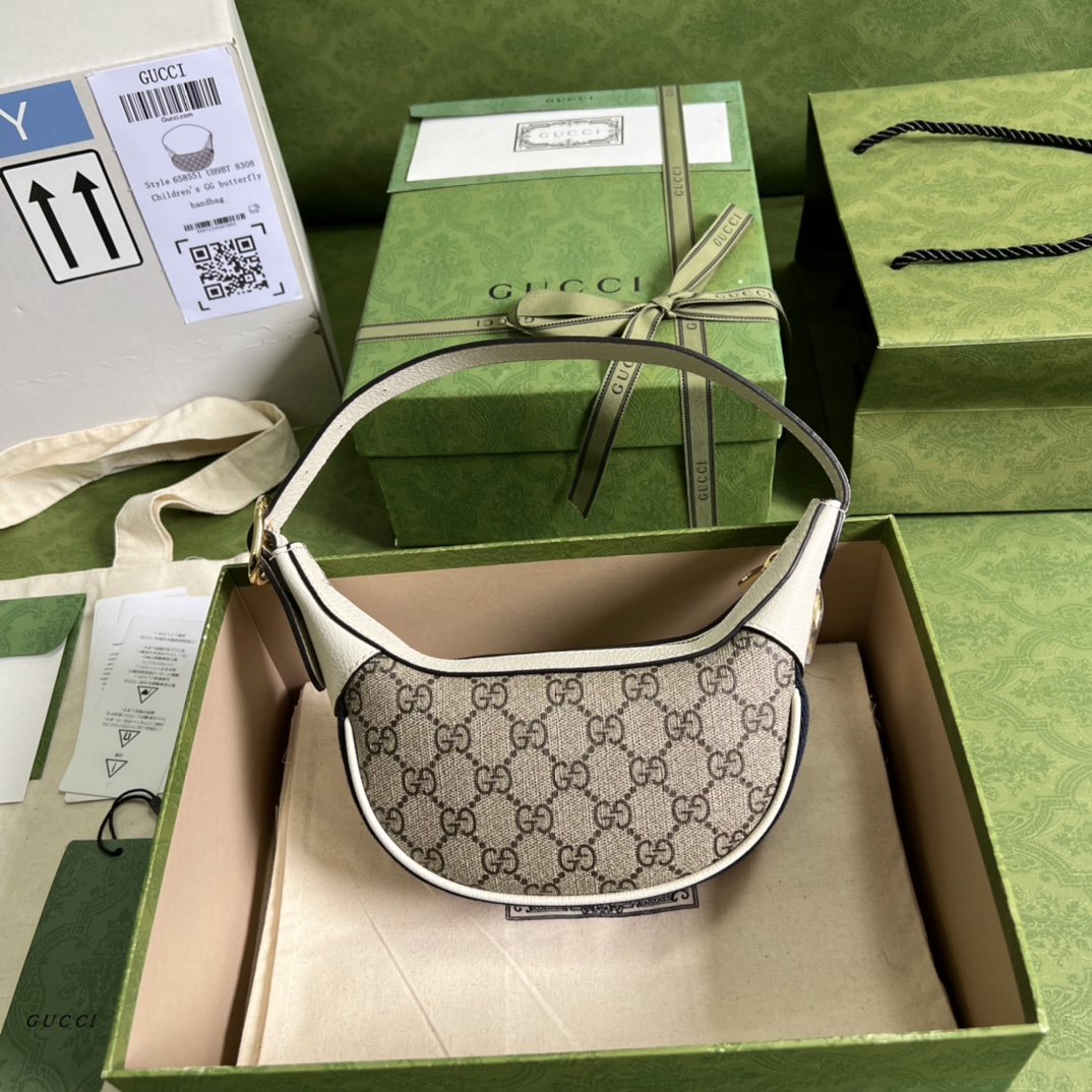 Gucci Ophidia GG Mini Bag(20-15-5cm)   - FashionPlug