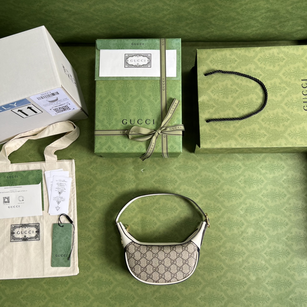 Gucci Ophidia GG Mini Bag(20-15-5cm)   - FashionPlug