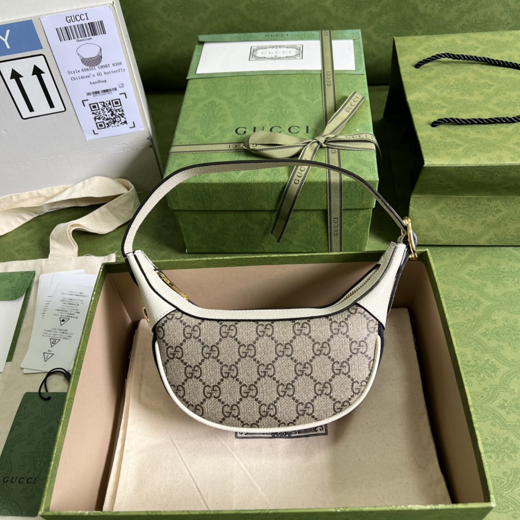 Gucci Ophidia GG Mini Bag(20-15-5cm)   - FashionPlug