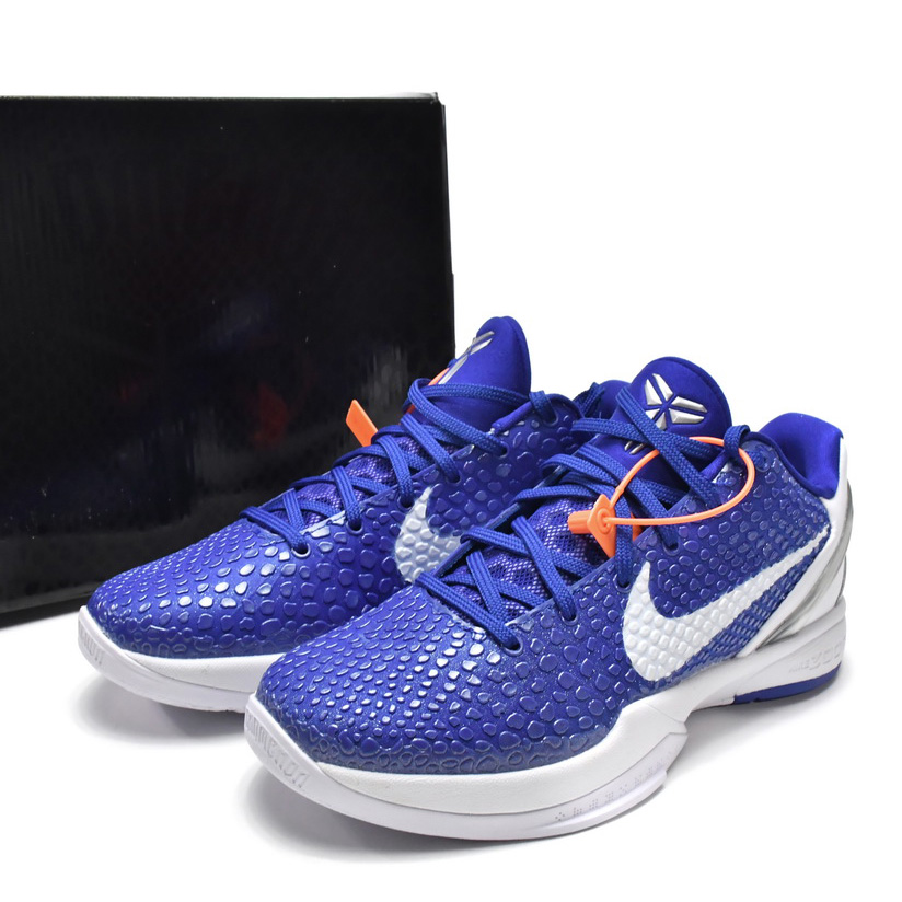 Nike Zoom Kobe VI TB Dark Blue Sneaker    454142-400 - FashionPlug