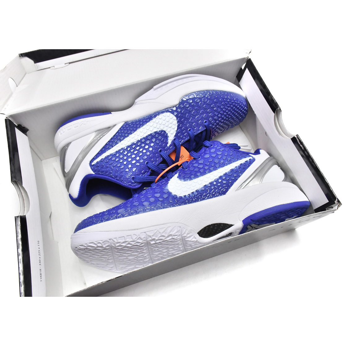 Nike Zoom Kobe VI TB Dark Blue Sneaker    454142-400 - FashionPlug