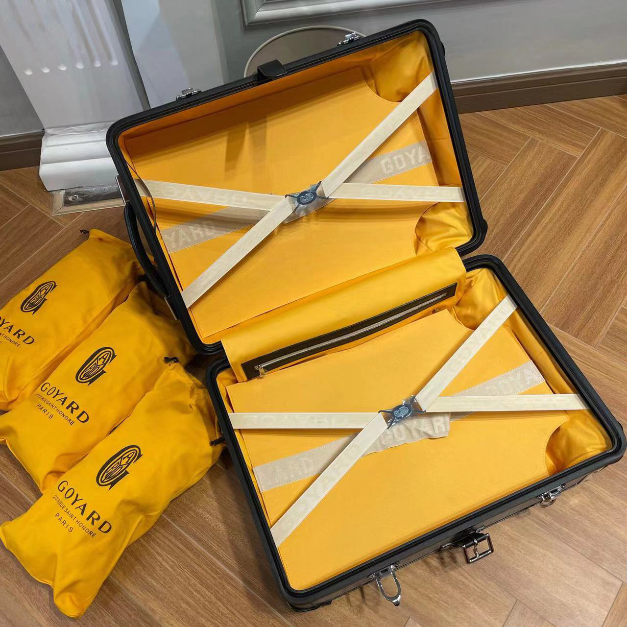 Goyard Satolas GM Rolling Suitcase - FashionPlug