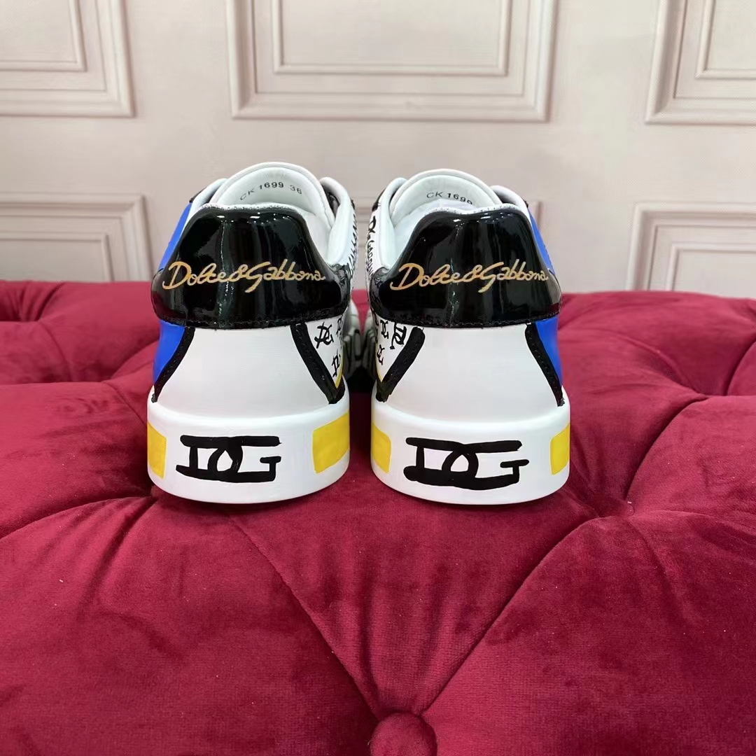 Dolce & Gabbana Limited Edition Portofino Sneakers - FashionPlug