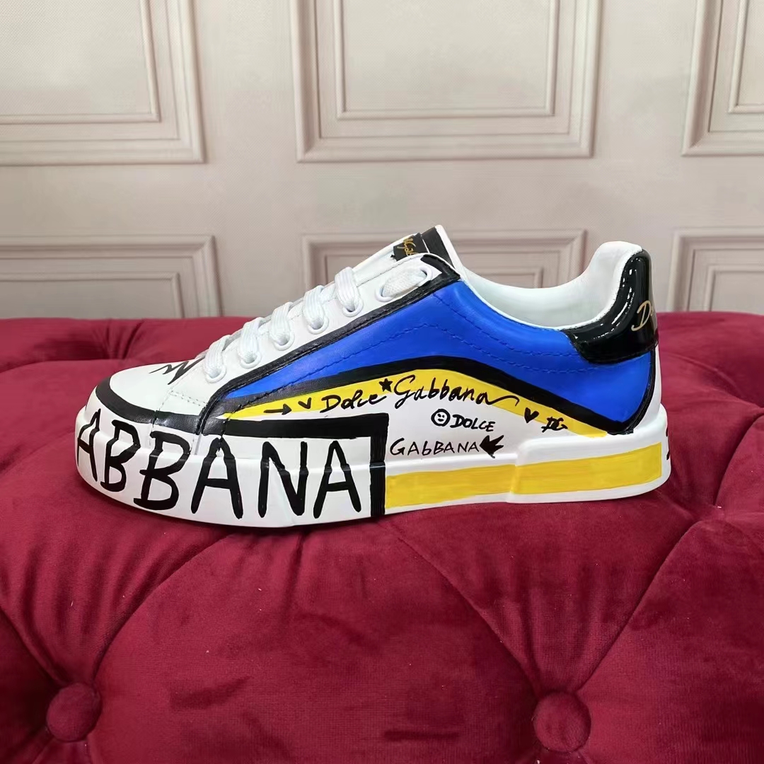 Dolce & Gabbana Limited Edition Portofino Sneakers - FashionPlug