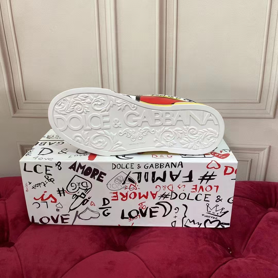 Dolce & Gabbana Limited Edition Portofino Sneakers - FashionPlug