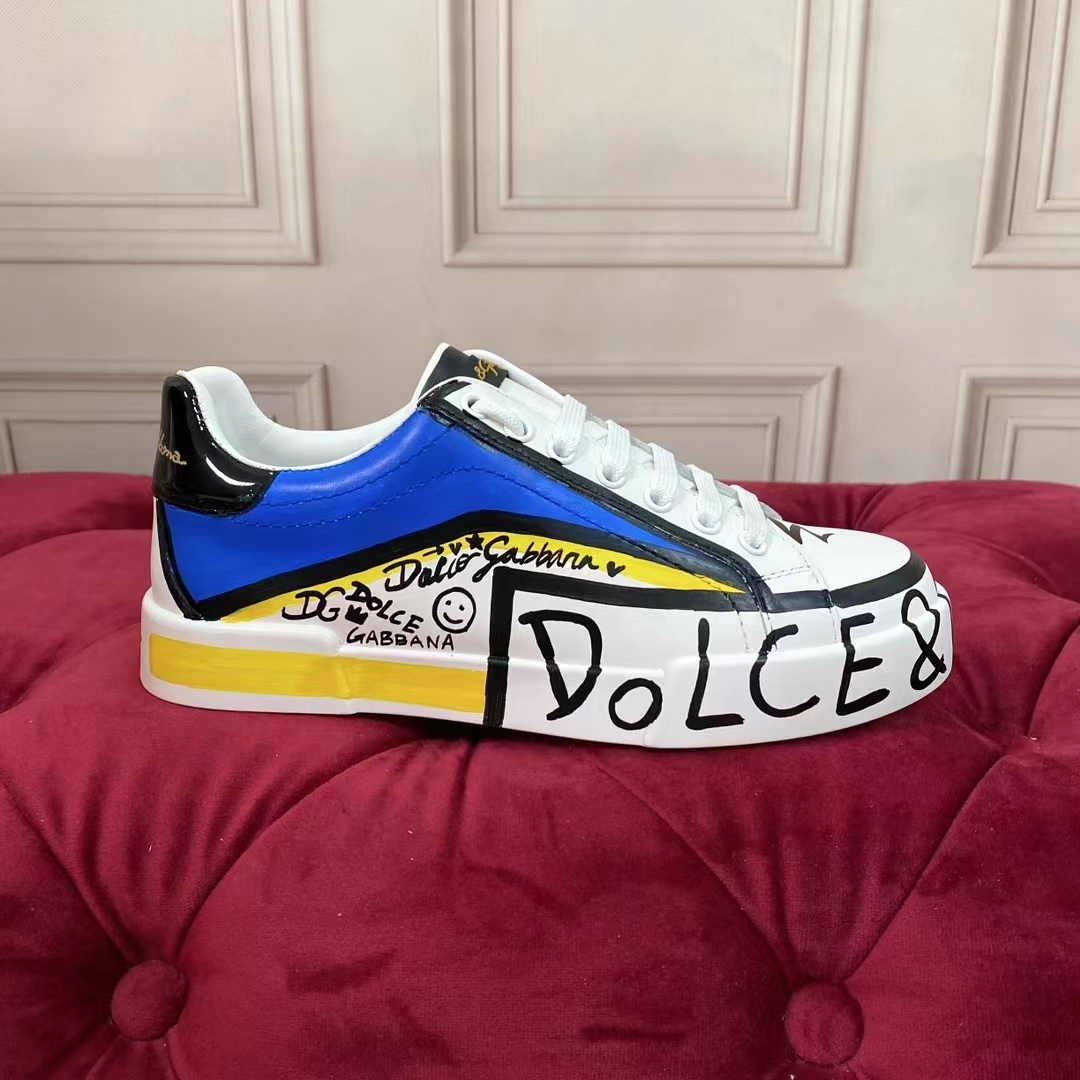 Dolce & Gabbana Limited Edition Portofino Sneakers - FashionPlug