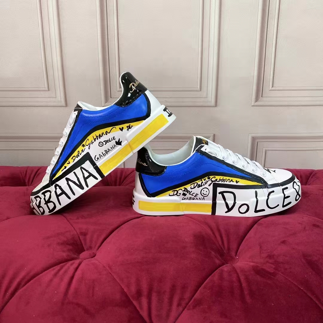 Dolce & Gabbana Limited Edition Portofino Sneakers - FashionPlug