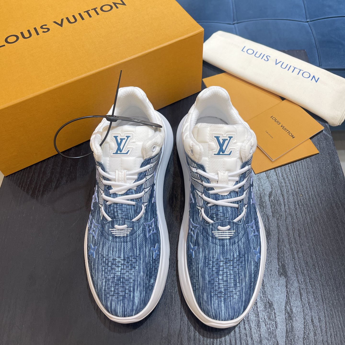 Louis Vuitton Show Up Sneaker     - FashionPlug