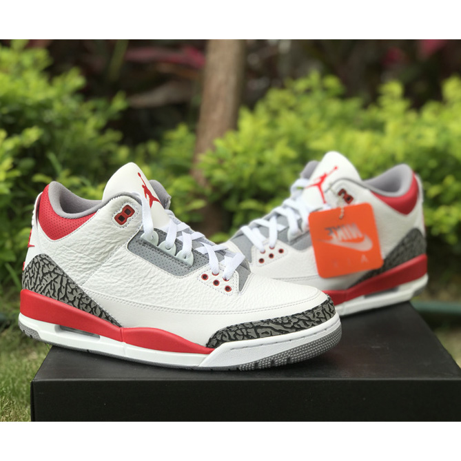 Air Jordan 3 OG “Fire Red” Basketball Shoes   DN3707-160 - FashionPlug