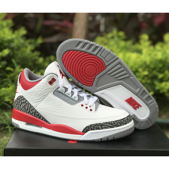 Air Jordan 3 OG “Fire Red” Basketball Shoes   DN3707-160 - FashionPlug