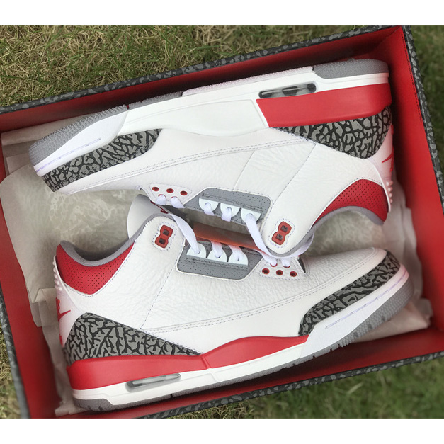 Air Jordan 3 OG “Fire Red” Basketball Shoes   DN3707-160 - FashionPlug