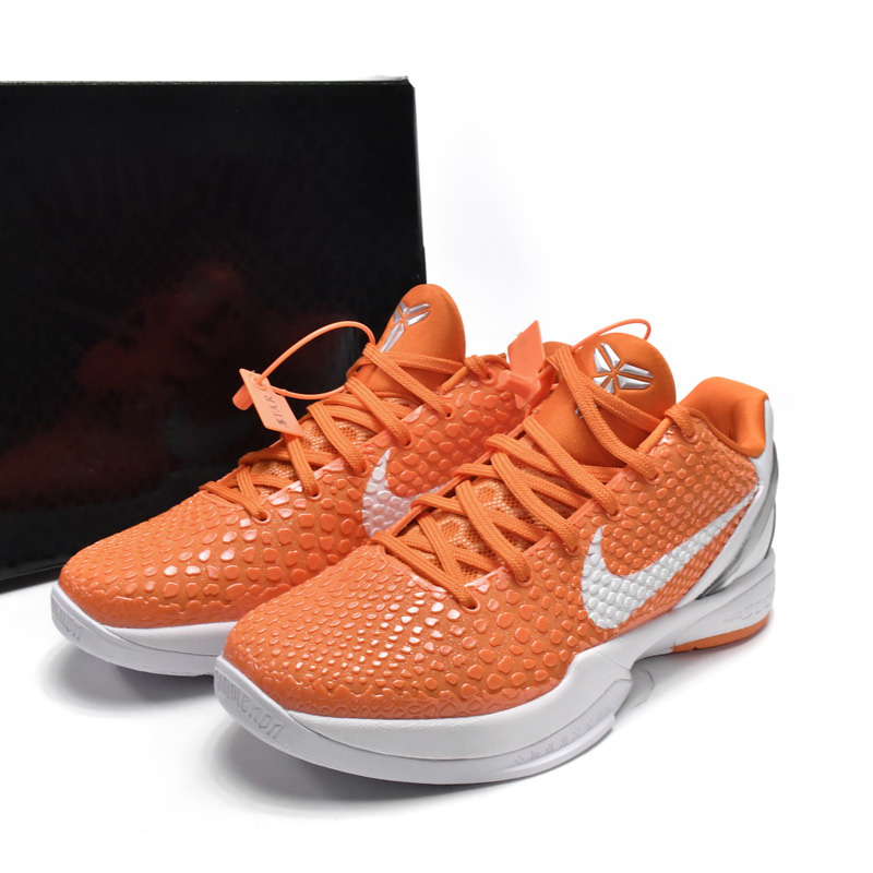 Nike Zoom Kobe VI TB Orange Sneaker    454142-800 - FashionPlug