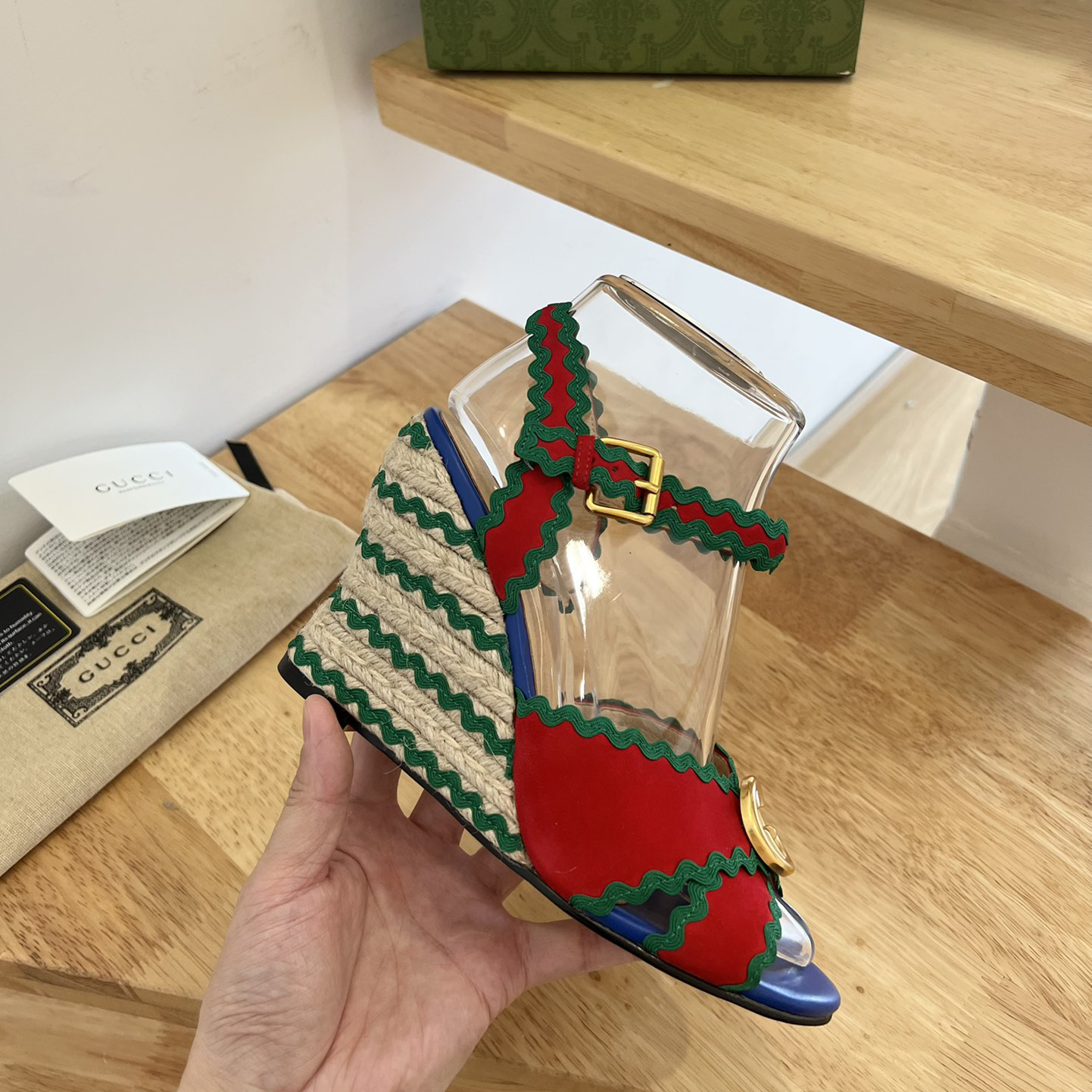 Gucci Women's Espadrille Sandal - FashionPlug