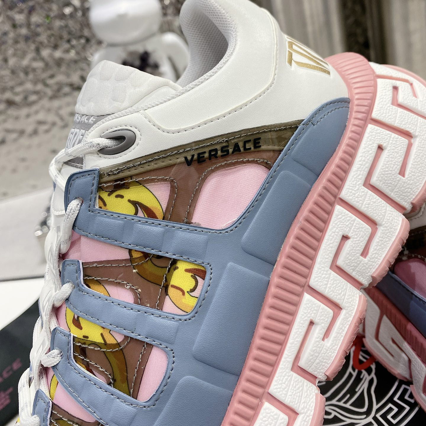 Versace Trigreca Sneakers  - FashionPlug