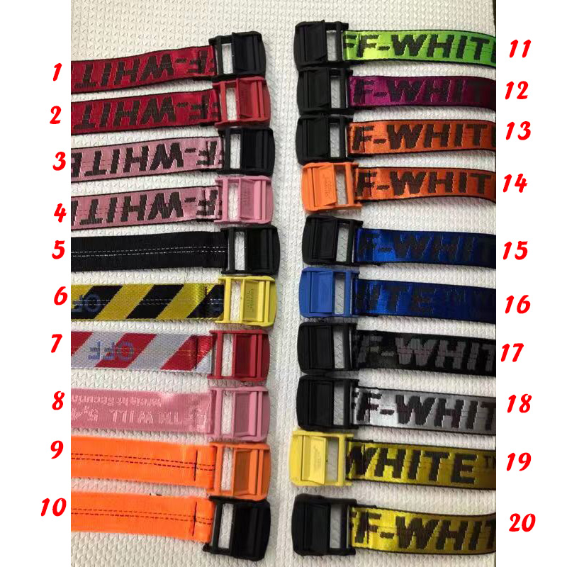 Off White Waist Belt  - FashionPlug
