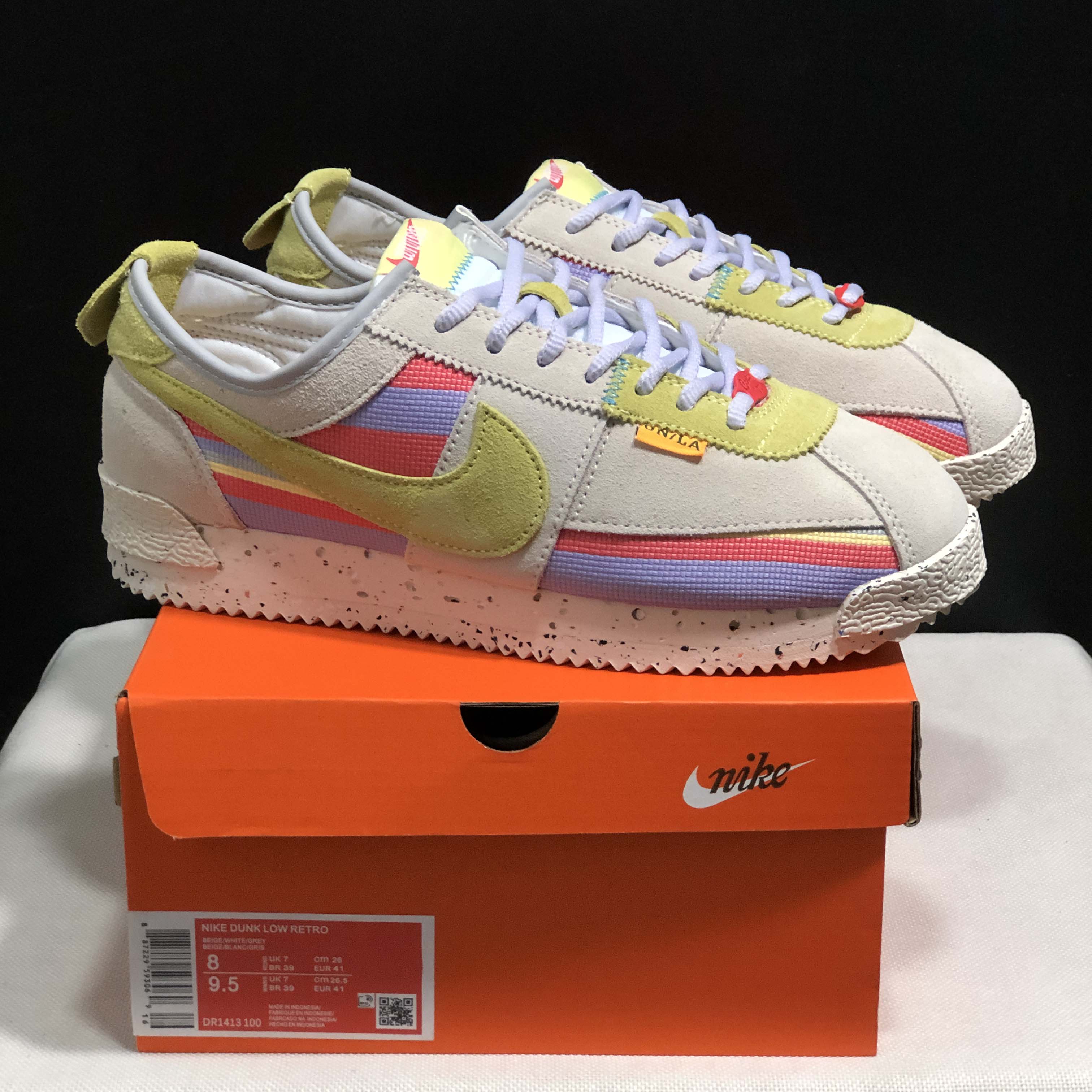 Union LA x Nike Cortez SP “Lemon Frost” Sneaker   - FashionPlug