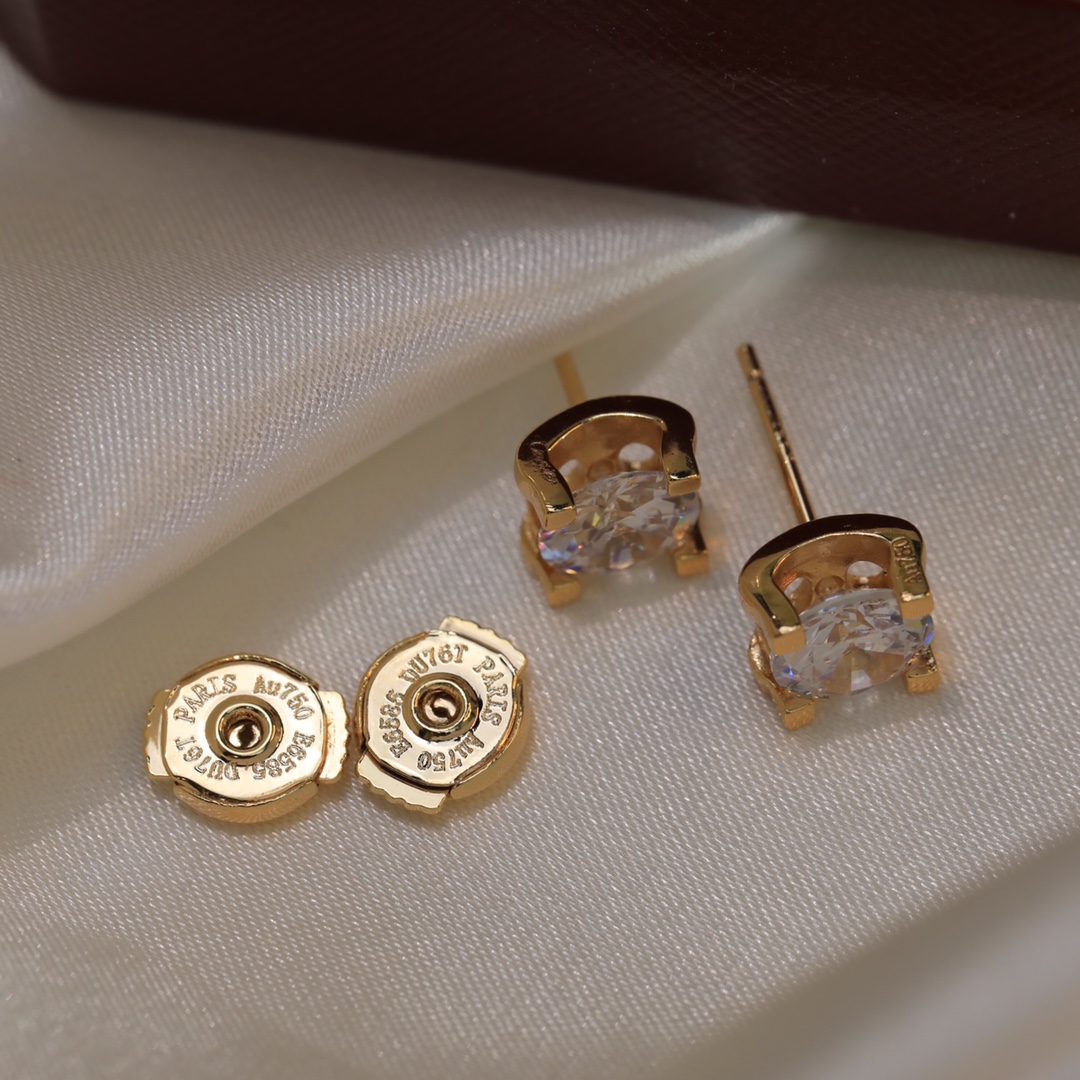 Cartier C De Cartier Earrings - FashionPlug