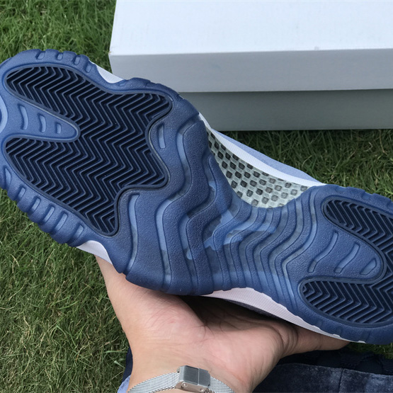 Air Jordan 11 Velvet WMNS “Midnight Navy” Sneaker      AR0715-441  - FashionPlug